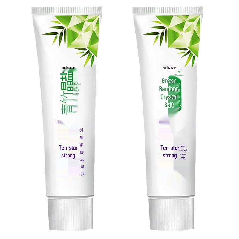 Shuke Green Bamboo Crystal Salt Toothpaste
Shuke Green Bamboo Crystal Salt Toothpaste