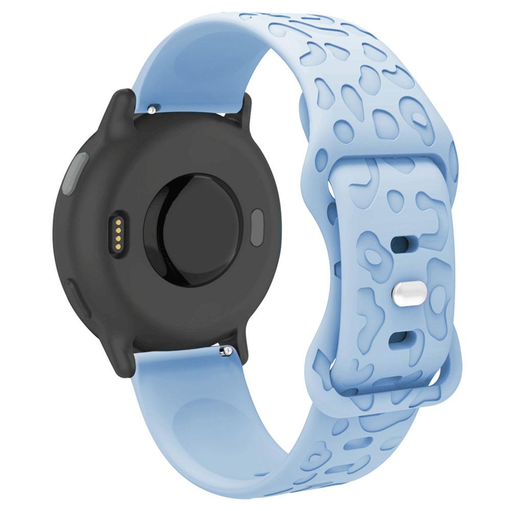For Garmin Venu 2 Plus/vivoactive 5 Armband 20mm Silicone Watch Band Leopard Texture Strap Baby Blue
For Garmin Venu 2 Plus/vivoactive 5 Armband 20mm Silicone Watch Band Leopard Texture Strap Baby Blue