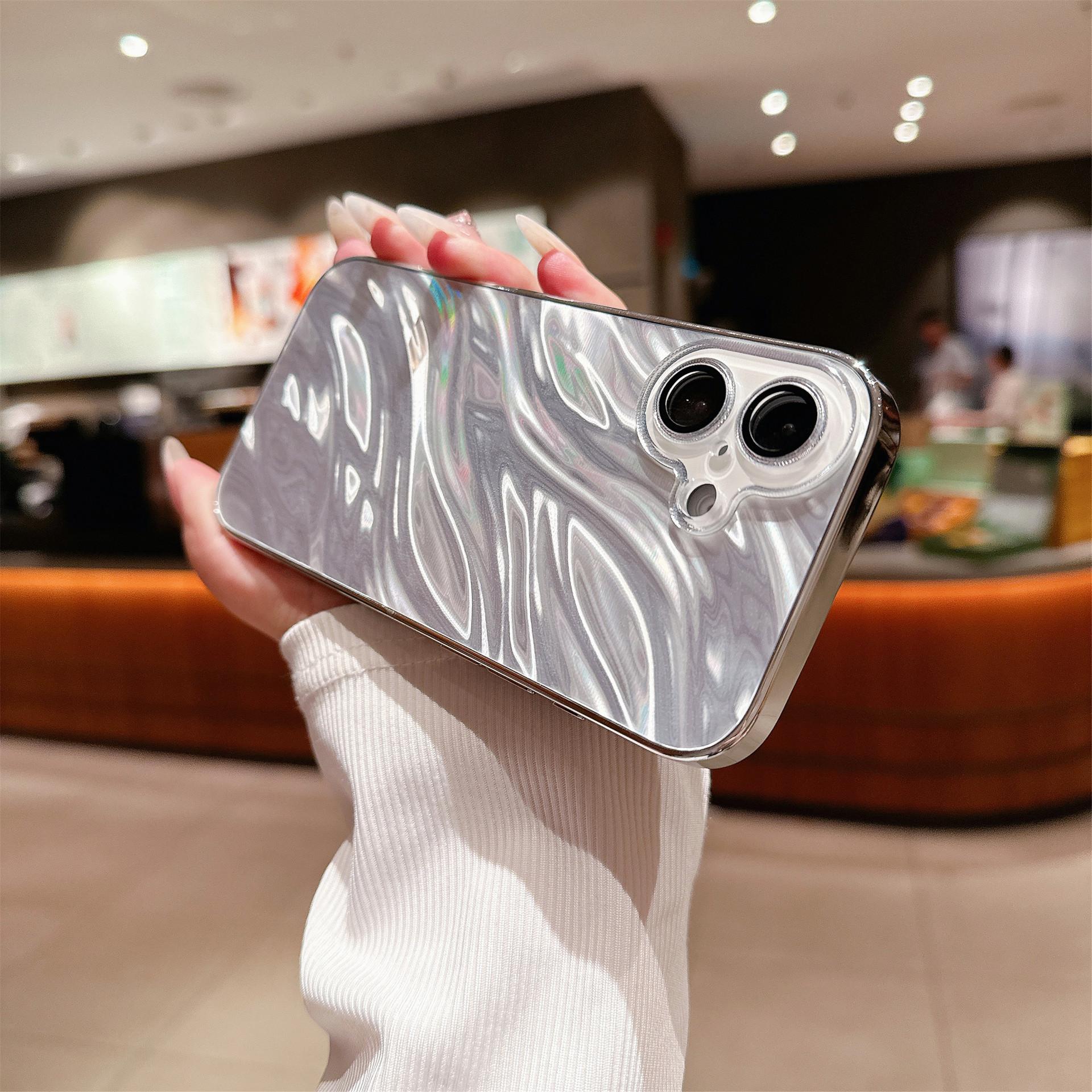 Применимо к Apple 16Promax Волновой узор Аврора Защита линз Чехол для телефона, IPhone15 Гальванический защитный чехол Ins iPhone11Promax серебряный
Применимо к Apple 16Promax Волновой узор Аврора Защита линз Чехол для телефона, IPhone15 Гальванический защитный чехол Ins iPhone11Promax серебряный