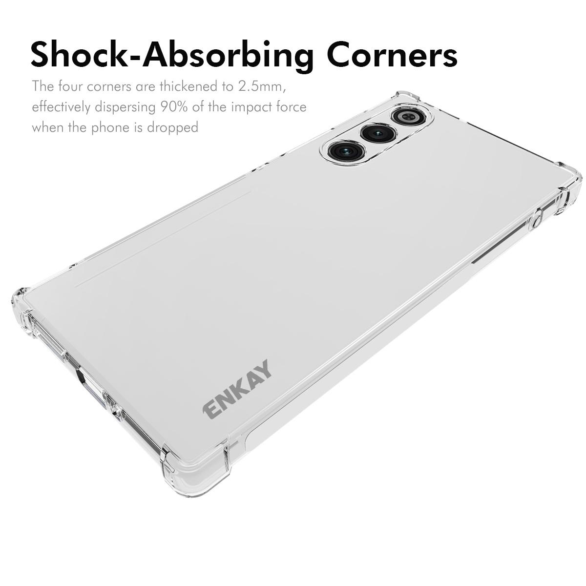 For ZTE nubia RedMagic 10 Air 5G Clear Phone Case ENKAY HAT PRINCE Shockproof Anti-slip TPU Cover Transparent
For ZTE nubia RedMagic 10 Air 5G Clear Phone Case ENKAY HAT PRINCE Shockproof Anti-slip TPU Cover Transparent
