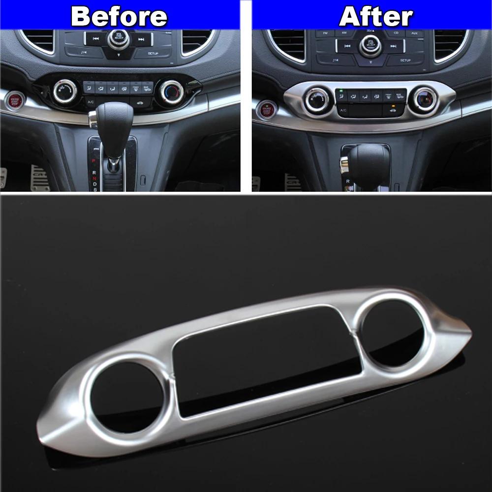 Для 2012-2016 Honda CRV 2013 2014 2015 CR-V матовый хром центральный переключатель кондиционера крышка панели отделка Стайлинг автомобиля
Для 2012-2016 Honda CRV 2013 2014 2015 CR-V матовый хром центральный переключатель кондиционера крышка панели отделка Стайлинг автомобиля