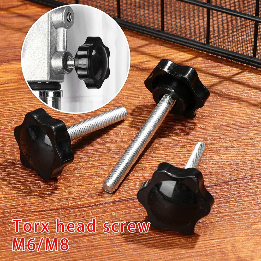 Machinery Latche M6 M8 Clamping Nut Star Shaped Head Knob Thumb Screw Carbon Steel Star Knobs Grips M6*16-4Pcs
Machinery Latche M6 M8 Clamping Nut Star Shaped Head Knob Thumb Screw Carbon Steel Star Knobs Grips M6*16-4Pcs