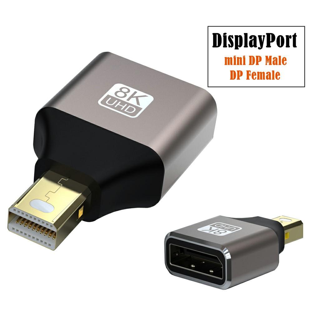 8K/60Hz Mini DisplayPort Male to DP Female Converter Mini Adapter Compatible with Thunderbolt 2 As Shown A
8K/60Hz Mini DisplayPort Male to DP Female Converter Mini Adapter Compatible with Thunderbolt 2 As Shown A