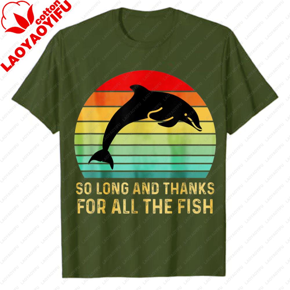 So Long and Thanks for All The Fish Vintage TShirt Sunset Dolphin Hitchhikers Guide To The Galaxy Graphic Tee Sci Fi Casual Top S
So Long and Thanks for All The Fish Vintage TShirt Sunset Dolphin Hitchhikers Guide To The Galaxy Graphic Tee Sci Fi Casual Top S