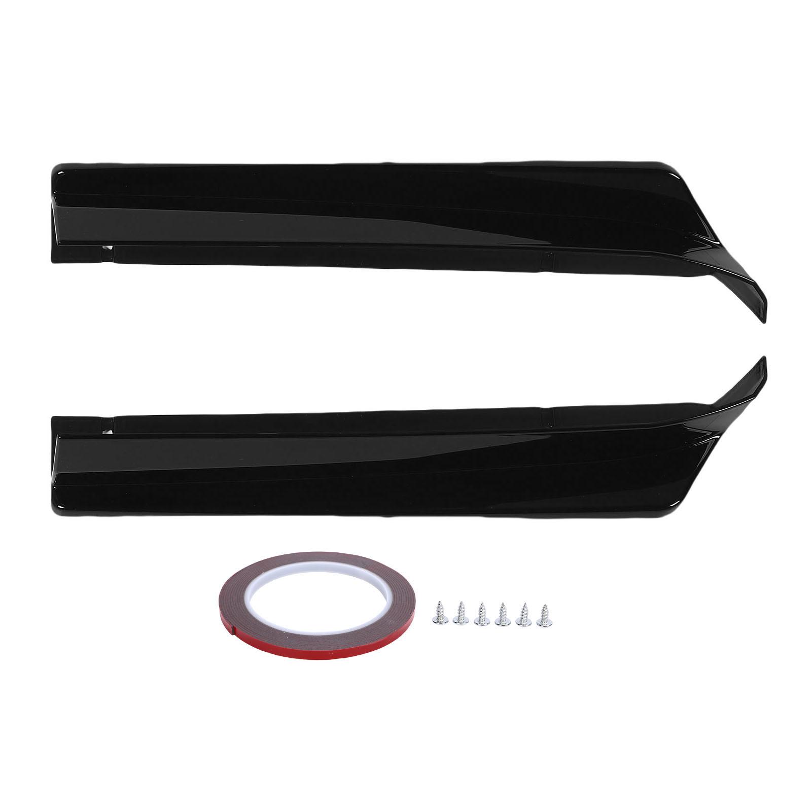 2 Pcs Rear Bumper Side Diffuser Left Right Lightweight Easy Install Replacement for Impreza WRX STI
2 Pcs Rear Bumper Side Diffuser Left Right Lightweight Easy Install Replacement for Impreza WRX STI