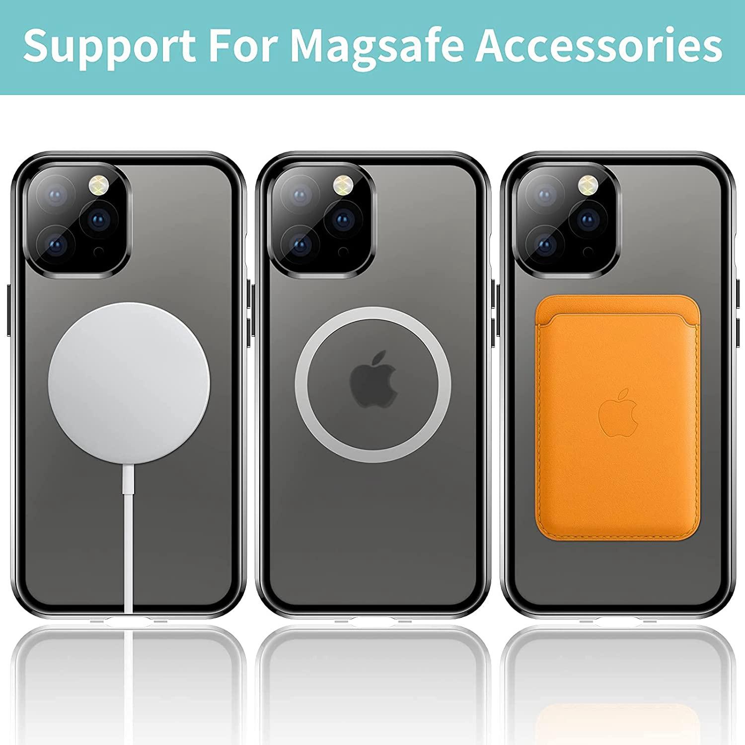 Shockproof Magnetic Case for iPhone 12 Pro 6.1 inch Matte Hard PC+Metal+Tempered Glass Phone Cover Anti-Fall Phone Case with Magnetic Lock Gold
Shockproof Magnetic Case for iPhone 12 Pro 6.1 inch Matte Hard PC+Metal+Tempered Glass Phone Cover Anti-Fall Phone Case with Magnetic Lock Gold