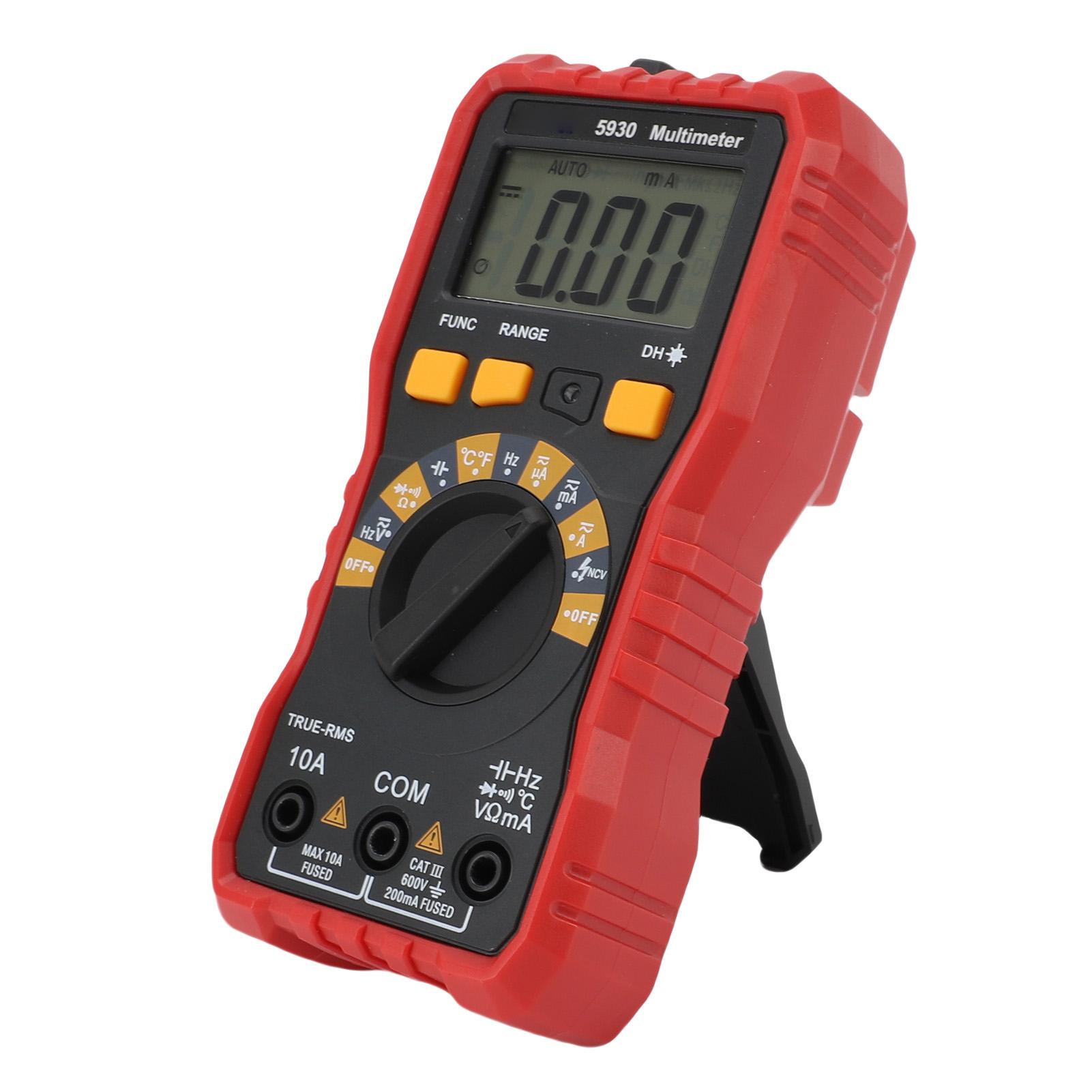 Digital Multimeter Voltage Capacitor Smart Tester Volt Meter Ohmmeter AC DC 600V 10A 20m Ohm
Digital Multimeter Voltage Capacitor Smart Tester Volt Meter Ohmmeter AC DC 600V 10A 20m Ohm