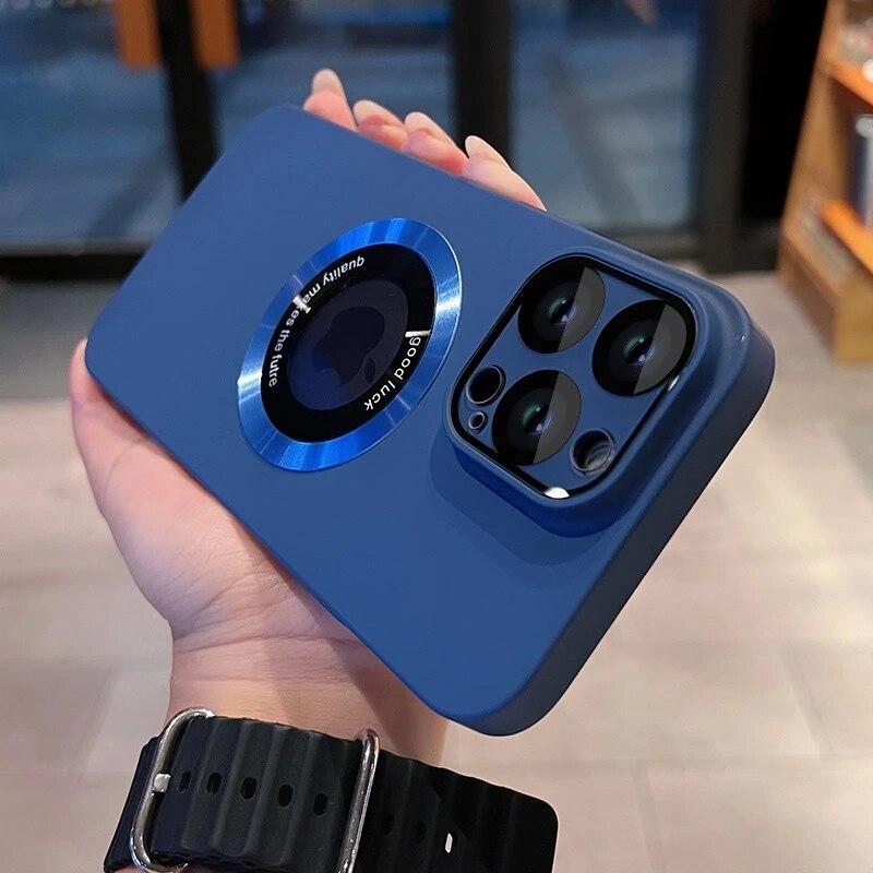 Роскошный чехол для телефона Magsafe с беспроводной зарядкой для IPhone 15 14 13 12 11 Pro Max 14 15 Plus, матовый магнитный защитный чехол для задней панели For iPhone 15Pro Max синий
Роскошный чехол для телефона Magsafe с беспроводной зарядкой для IPhone 15 14 13 12 11 Pro Max 14 15 Plus, матовый магнитный защитный чехол для задней панели For iPhone 15Pro Max синий