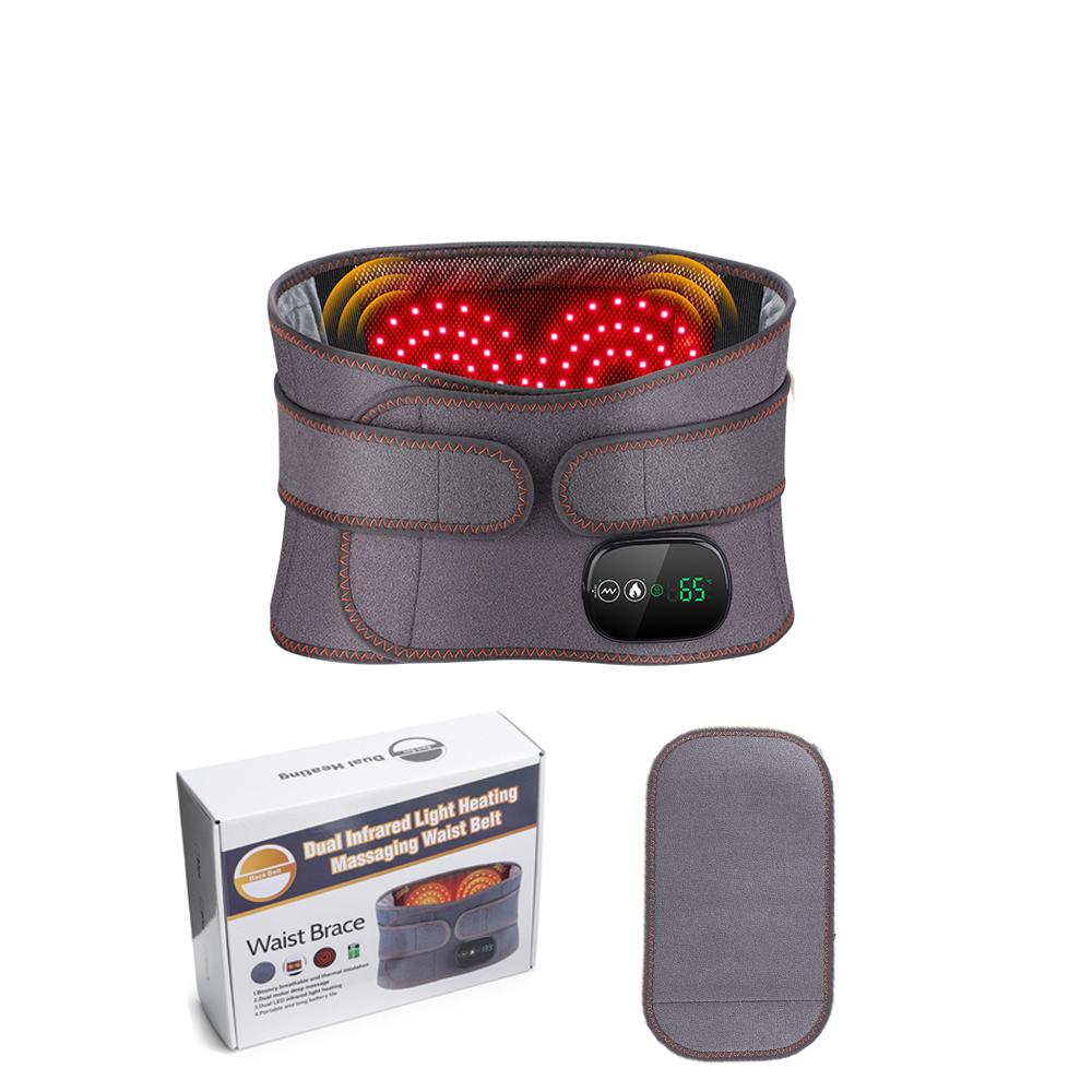 Electric Waist Belt Massage Machine with 3 Levels Vibration And Hot Compress Lumbar Support Brace for Muscle Relaxation
Electric Waist Belt Massage Machine with 3 Levels Vibration And Hot Compress Lumbar Support Brace for Muscle Relaxation