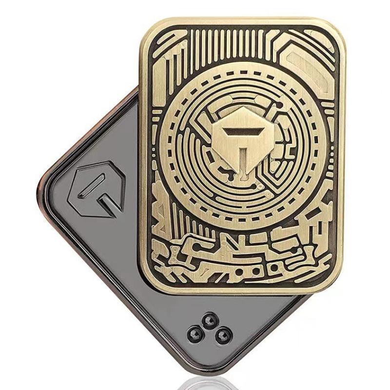 EDC Metal Fidget Magnetic Push Coin Mechanical Slider Push Card Pushing Plate Sensory Relieve Stress Reducing Toys Antistresse золотой
EDC Metal Fidget Magnetic Push Coin Mechanical Slider Push Card Pushing Plate Sensory Relieve Stress Reducing Toys Antistresse золотой