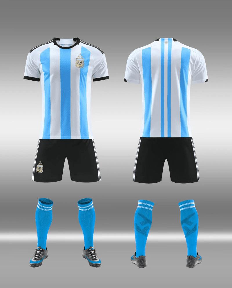 Argentina National Team Football Uniforms, World Cup Jerseys, Home Fans, Football Uniforms, Blank Sublimation size 18
Argentina National Team Football Uniforms, World Cup Jerseys, Home Fans, Football Uniforms, Blank Sublimation size 18