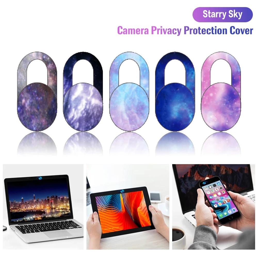 Cover for Laptops Phone Lens Cover Starry Sky Pattern Camera Protection Shutter WebCam Camera Cover 1PC(Random)
Cover for Laptops Phone Lens Cover Starry Sky Pattern Camera Protection Shutter WebCam Camera Cover 1PC(Random)