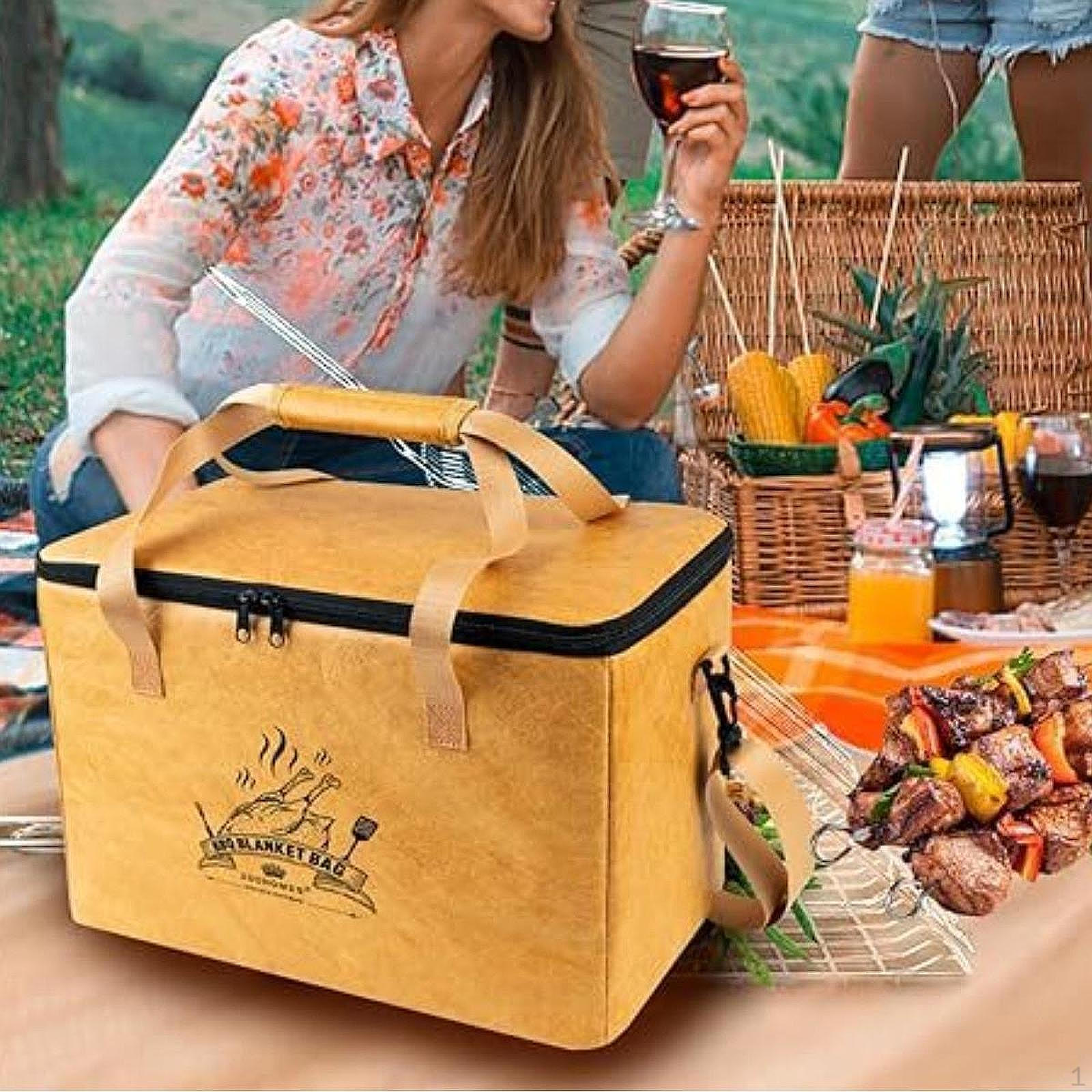 BBQ Blanket for Resting Meat, Accessories Multifunction Large Insulated Bag Reusable
BBQ Blanket for Resting Meat, Accessories Multifunction Large Insulated Bag Reusable