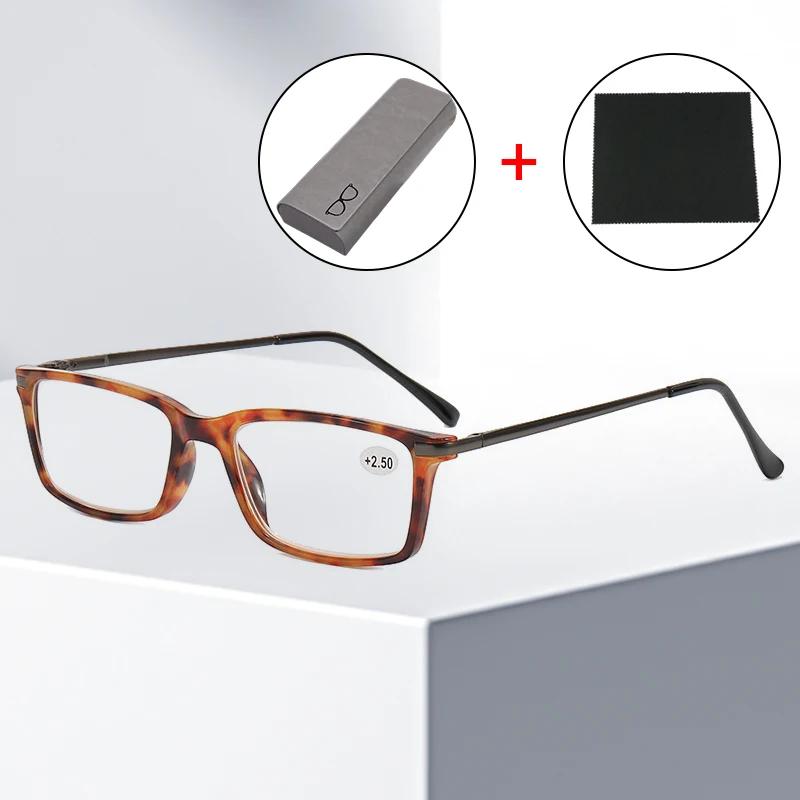 +1.0~ +4.0 Metal Trendy Business Reading Eyeglasses Personalized HD Presbyopia Glasses For Men And Women Leopard Print Far Sighted Eyeglasses 1
+1.0~ +4.0 Metal Trendy Business Reading Eyeglasses Personalized HD Presbyopia Glasses For Men And Women Leopard Print Far Sighted Eyeglasses 1