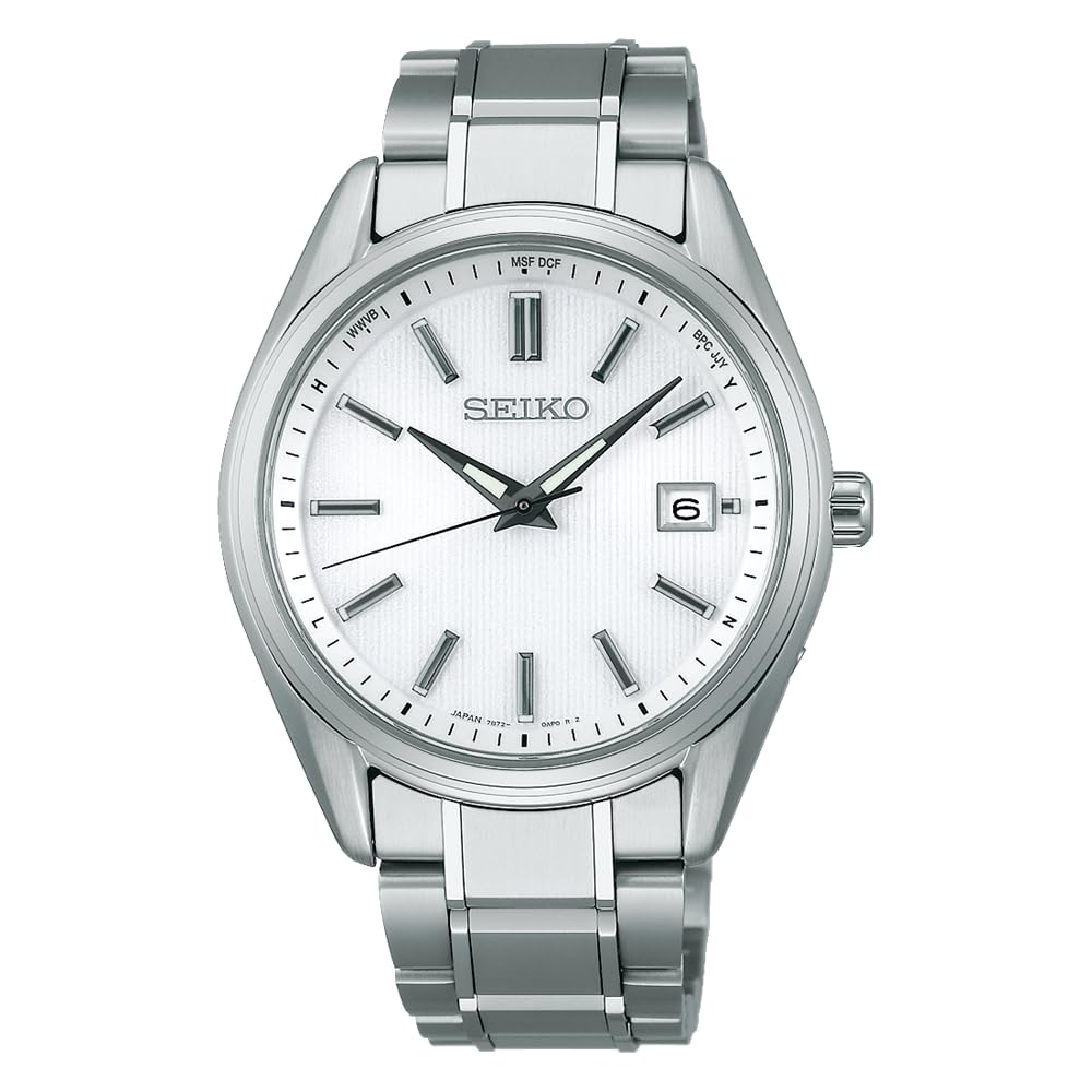 Seiko Selection S Series Titanium Solar Radio-Controlled Watch, SBTM337/SBTM339, Men s, Silver
Seiko Selection S Series Titanium Solar Radio-Controlled Watch, SBTM337/SBTM339, Men s, Silver