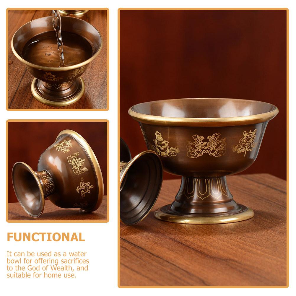 Copper Offering Cup Compact Polished Interior Sacrifice Cup for Altar Buddhist Worship Ritual Use Metal Bowl Offering Bowl China Mainland
Copper Offering Cup Compact Polished Interior Sacrifice Cup for Altar Buddhist Worship Ritual Use Metal Bowl Offering Bowl China Mainland