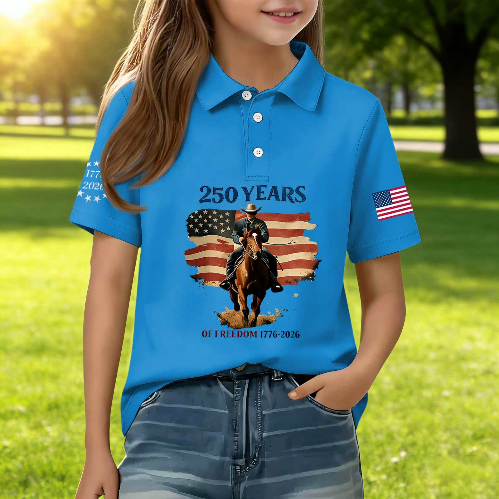 Boys Polo Shirt Short Sleeve Casual Top Independence Day Print American Flag Graphic Tee Comfortable Fit 140 синий
Boys Polo Shirt Short Sleeve Casual Top Independence Day Print American Flag Graphic Tee Comfortable Fit 140 синий