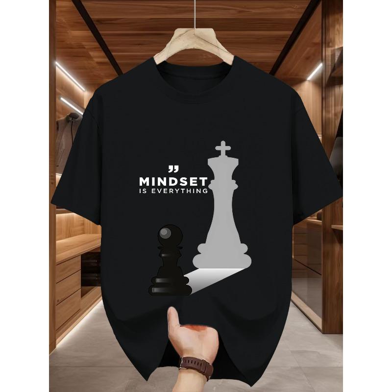 Chessboard Duel Series: Black And White Classic Crew Neck T-Shirt, a Easy And Stylish Menswear Choice 4XL чорний
Chessboard Duel Series: Black And White Classic Crew Neck T-Shirt, a Easy And Stylish Menswear Choice 4XL чорний
