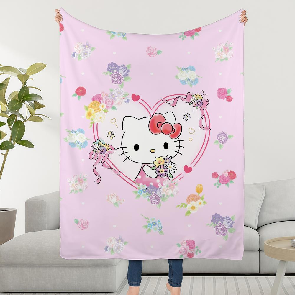 Blanket Throw Super Cosy Plush Cute Living SRO K-KittyS Room Sofa Cartoon Couch Childish H-HelloS Birthday Gifts 75x90cm
Blanket Throw Super Cosy Plush Cute Living SRO K-KittyS Room Sofa Cartoon Couch Childish H-HelloS Birthday Gifts 75x90cm