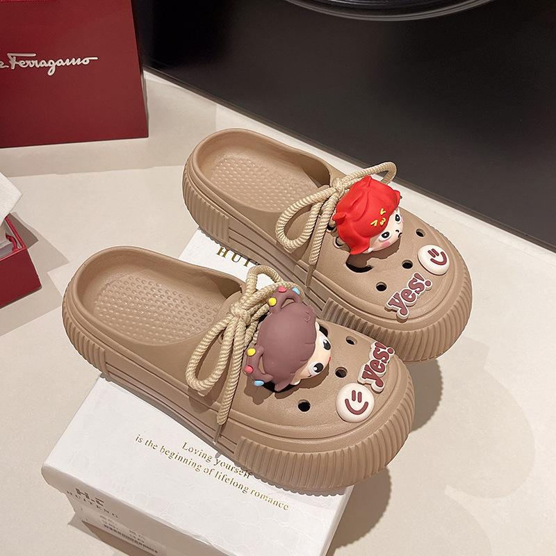 2025 новые женские сандалии на платформе милые мультяшные летние пляжные шлепанцы для девочек обувь для ванной модные тапочки 39-40 хаки
2025 новые женские сандалии на платформе милые мультяшные летние пляжные шлепанцы для девочек обувь для ванной модные тапочки 39-40 хаки