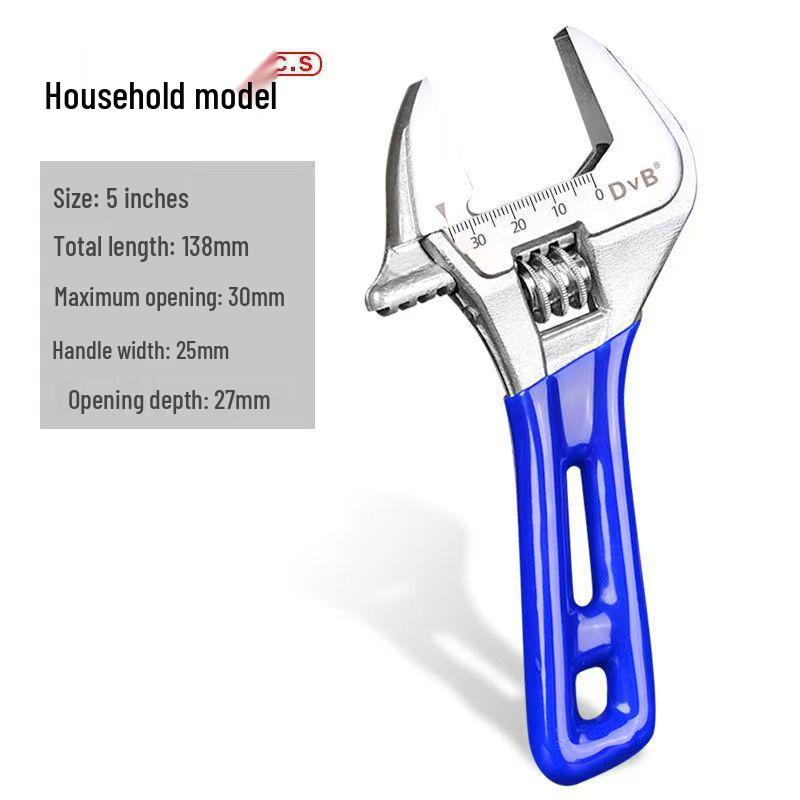 DVB Universal Multi-functional Bathroom Wrench - Short Handle, Large Opening, Two-purpose, Clearance Sale
DVB Universal Multi-functional Bathroom Wrench - Short Handle, Large Opening, Two-purpose, Clearance Sale