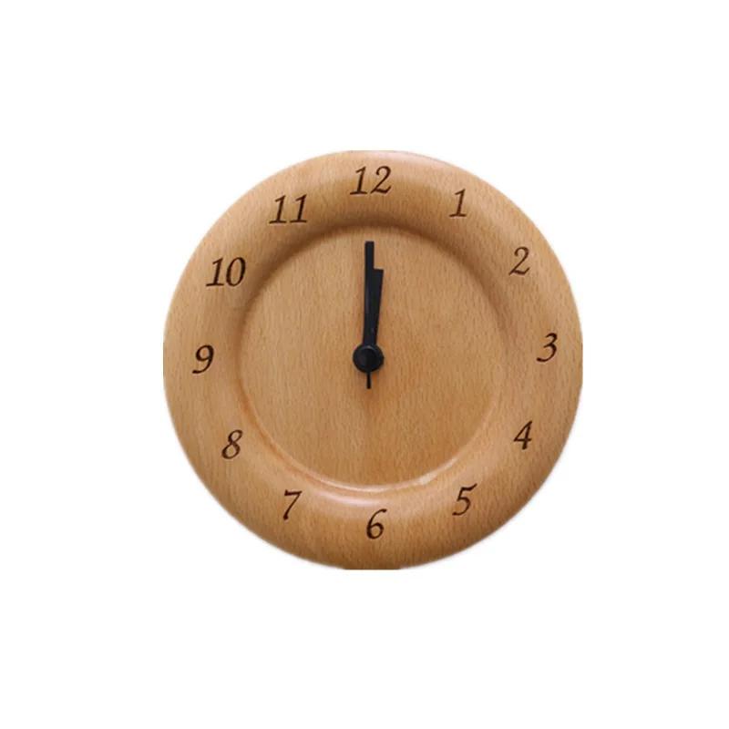 Beech wood alarm clock, simple home furnishings, study, bedside clock
Beech wood alarm clock, simple home furnishings, study, bedside clock