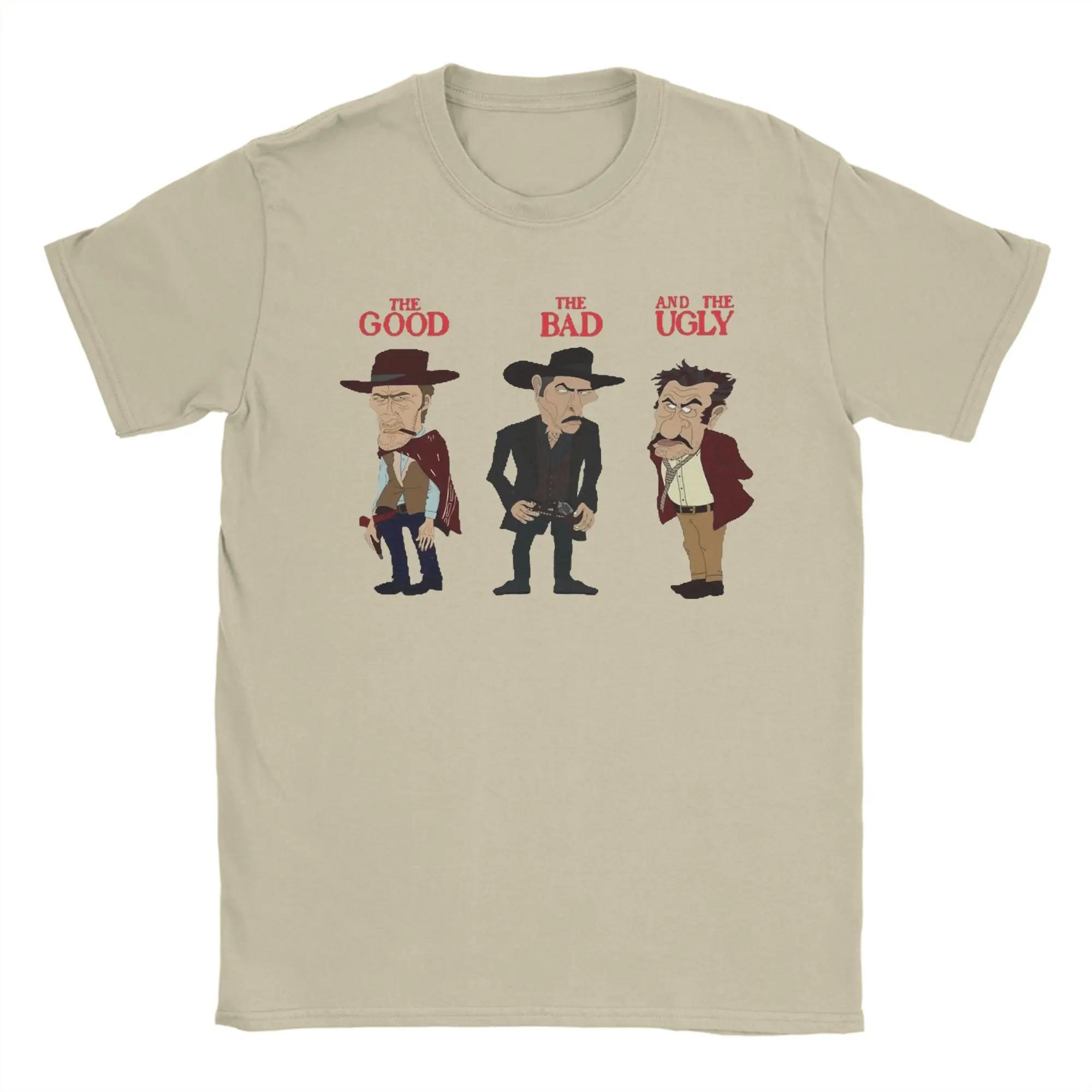 The Good The Bad and The Ugly T Shirt Men Women Cotton Hipster T-Shirt Round Collar Tees Short Sleeve Clothes 3XL
The Good The Bad and The Ugly T Shirt Men Women Cotton Hipster T-Shirt Round Collar Tees Short Sleeve Clothes 3XL