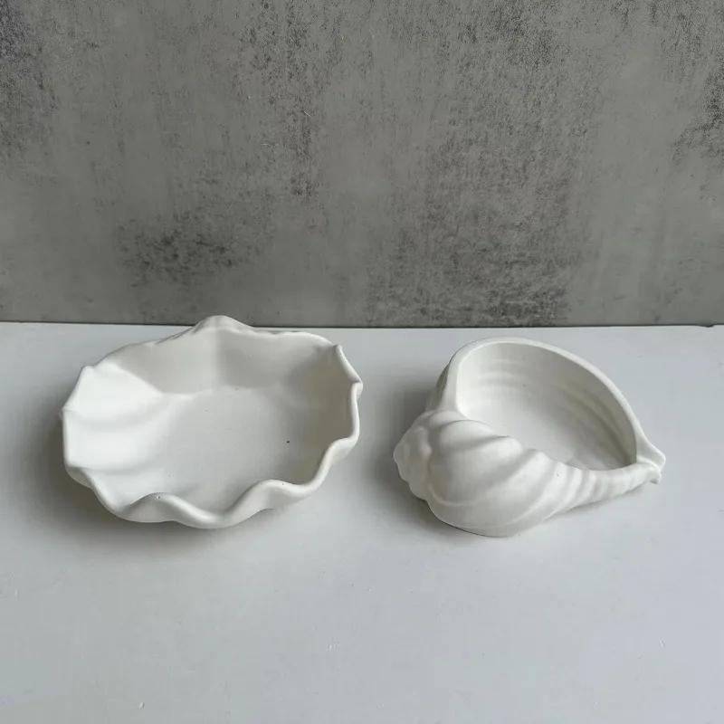 Silicone Mold for Conch Shell Candle Cup Shell Storage Plate Tray Gypsum Mold DIY Gypsum Cement Aromatherapy Candle Cup Mold
Silicone Mold for Conch Shell Candle Cup Shell Storage Plate Tray Gypsum Mold DIY Gypsum Cement Aromatherapy Candle Cup Mold