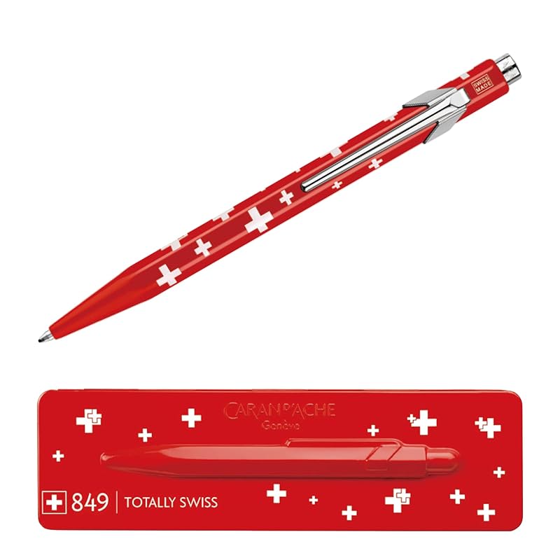 CARAN D ACHE Caran d Ache ballpoint pen oily 849 pop line swiss flag NF0849-053 metal cans Officially imported product
CARAN D ACHE Caran d Ache ballpoint pen oily 849 pop line swiss flag NF0849-053 metal cans Officially imported product