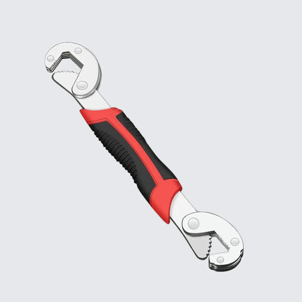 1 Маленький универсальный гаечный ключ Многофункциональный быстрый автоматический подвижный пластинчатый ручной ключ, подходящий для диапазона 6-22 мм
1 Маленький универсальный гаечный ключ Многофункциональный быстрый автоматический подвижный пластинчатый ручной ключ, подходящий для диапазона 6-22 мм