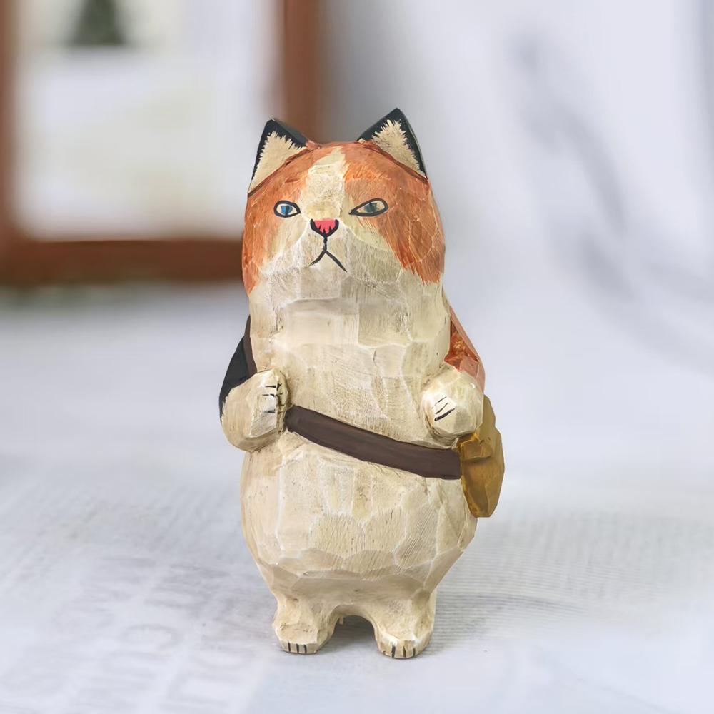 Handcrafted wood carving Retro Cat Desk Decoration Cute kitten Figurine Home Decor Handicraft Collection Ornaments Cat Statue оранжевый
Handcrafted wood carving Retro Cat Desk Decoration Cute kitten Figurine Home Decor Handicraft Collection Ornaments Cat Statue оранжевый
