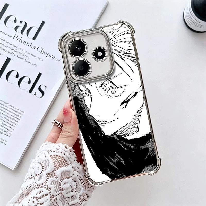 Cool Black JUJUSU Anime Soft Phone Case For Xiaomi Redmi Note 14 15 Pro Plus 13 12 11S 11T 5G 10 9S 9 Plating Anti-Fall Fundas Redmi Note 9S
Cool Black JUJUSU Anime Soft Phone Case For Xiaomi Redmi Note 14 15 Pro Plus 13 12 11S 11T 5G 10 9S 9 Plating Anti-Fall Fundas Redmi Note 9S