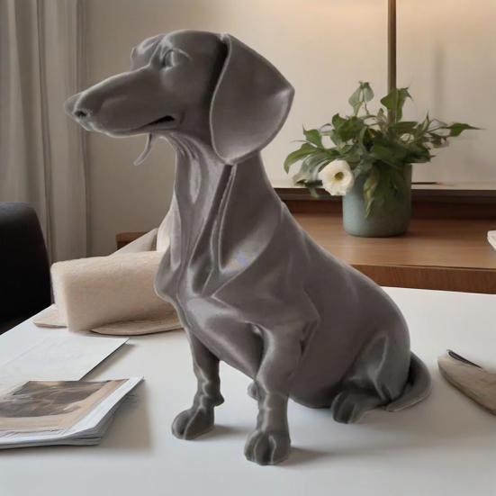3D Printed Dachshund Figurine PLA Matte Dog Statue Animal Sculpture Home Office Desktop Bookshelf Decoration Ornament Dog
3D Printed Dachshund Figurine PLA Matte Dog Statue Animal Sculpture Home Office Desktop Bookshelf Decoration Ornament Dog