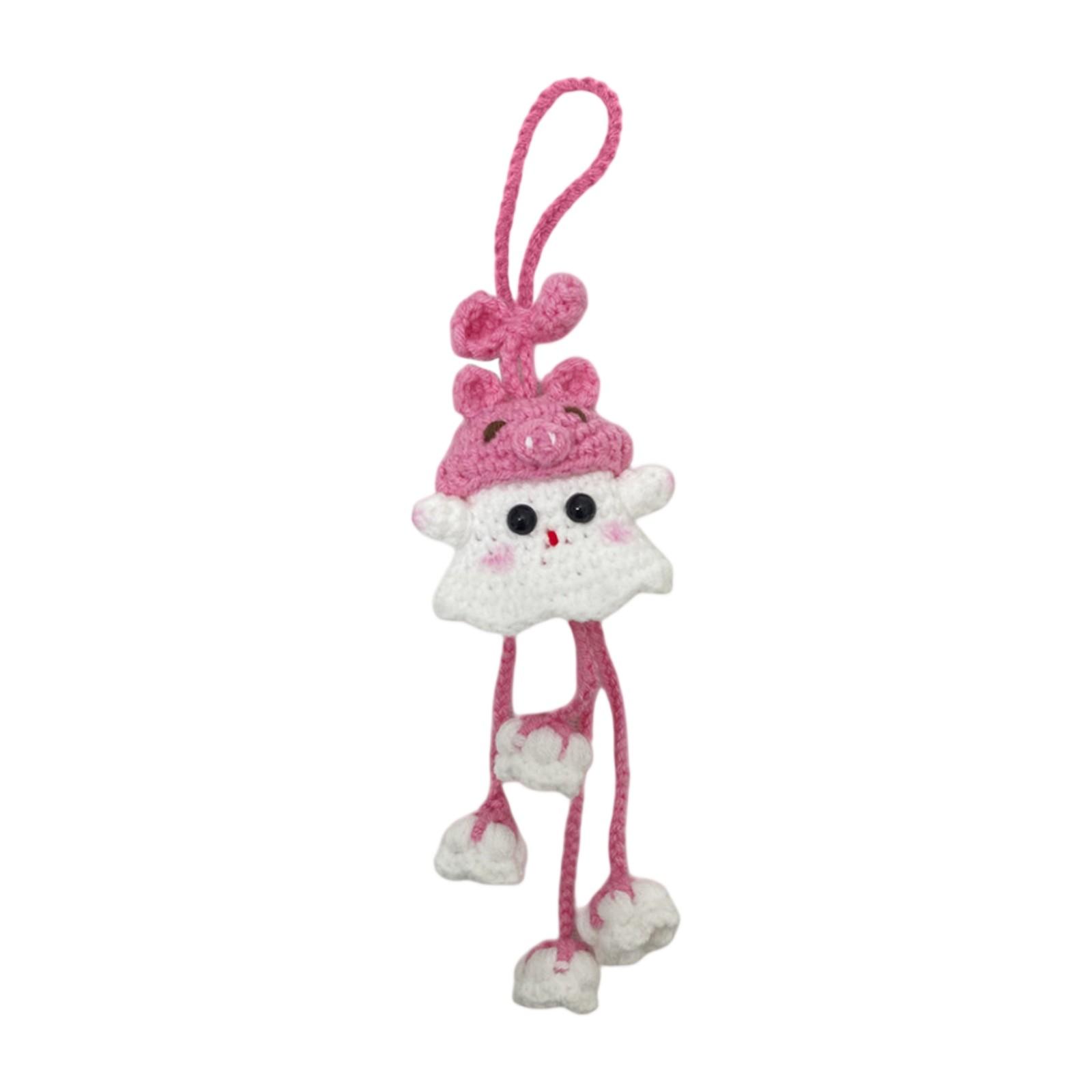 Halloween Handmade Three Eyes Pumpkin Ghosts Bell Orchid Flower Pendant Wool Crochet Keychain Doll Woolen One Size
Halloween Handmade Three Eyes Pumpkin Ghosts Bell Orchid Flower Pendant Wool Crochet Keychain Doll Woolen One Size