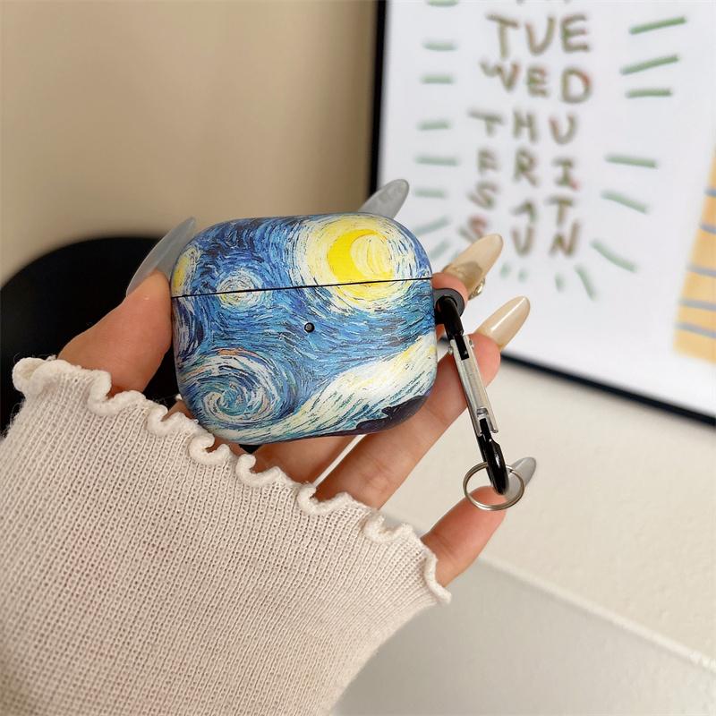 Van Gogh Oil Painting Case for AirPods 4 Cover Headphone Earphone Charging Bag Para AirPod 2 3 4 Pro Air Pods Aesthetic Designer
Van Gogh Oil Painting Case for AirPods 4 Cover Headphone Earphone Charging Bag Para AirPod 2 3 4 Pro Air Pods Aesthetic Designer