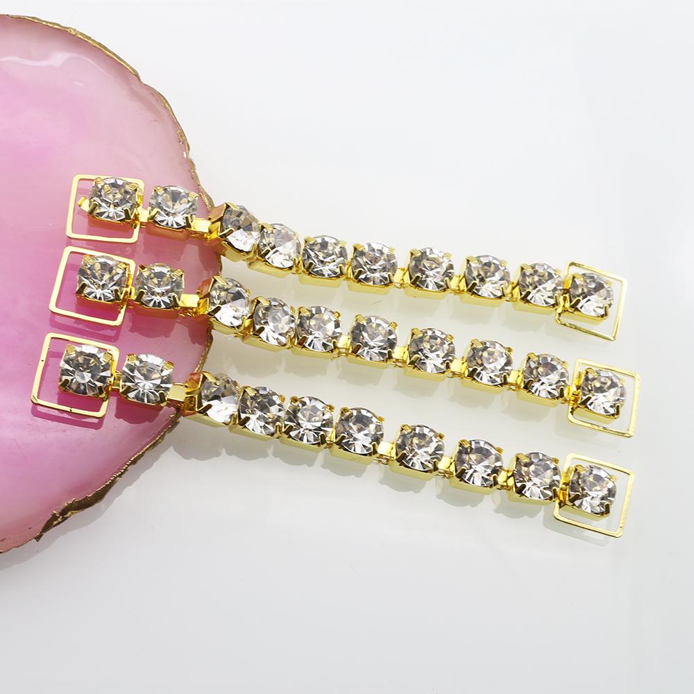 6Pcs/Lot Single Row Reinforced Rhinestone Decorative Chain Bikini Connector Swimsuit Chain Clothing Decorative Accessories
6Pcs/Lot Single Row Reinforced Rhinestone Decorative Chain Bikini Connector Swimsuit Chain Clothing Decorative Accessories