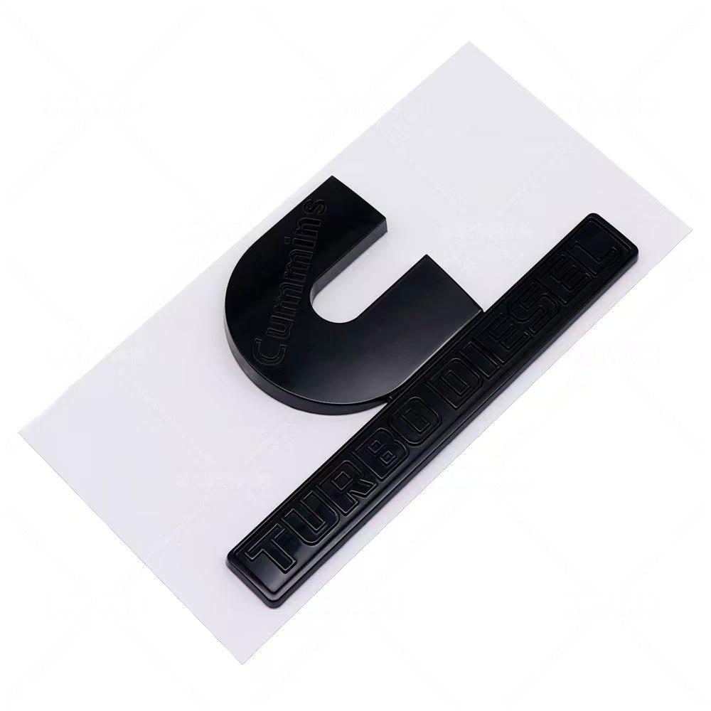 1pc ABS Cummins Turbo Diesel Badge Sticker Car Rear logo sticker Rear Bumper tail door trunk sticker Fender side Emblem styling Accessories чорний
1pc ABS Cummins Turbo Diesel Badge Sticker Car Rear logo sticker Rear Bumper tail door trunk sticker Fender side Emblem styling Accessories чорний