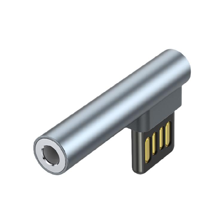 USB to 3.5mm Audios Adapter USB to Headphone Dongle for Seamlessly Connection of Headphone Speakers to Various Device сірий
USB to 3.5mm Audios Adapter USB to Headphone Dongle for Seamlessly Connection of Headphone Speakers to Various Device сірий