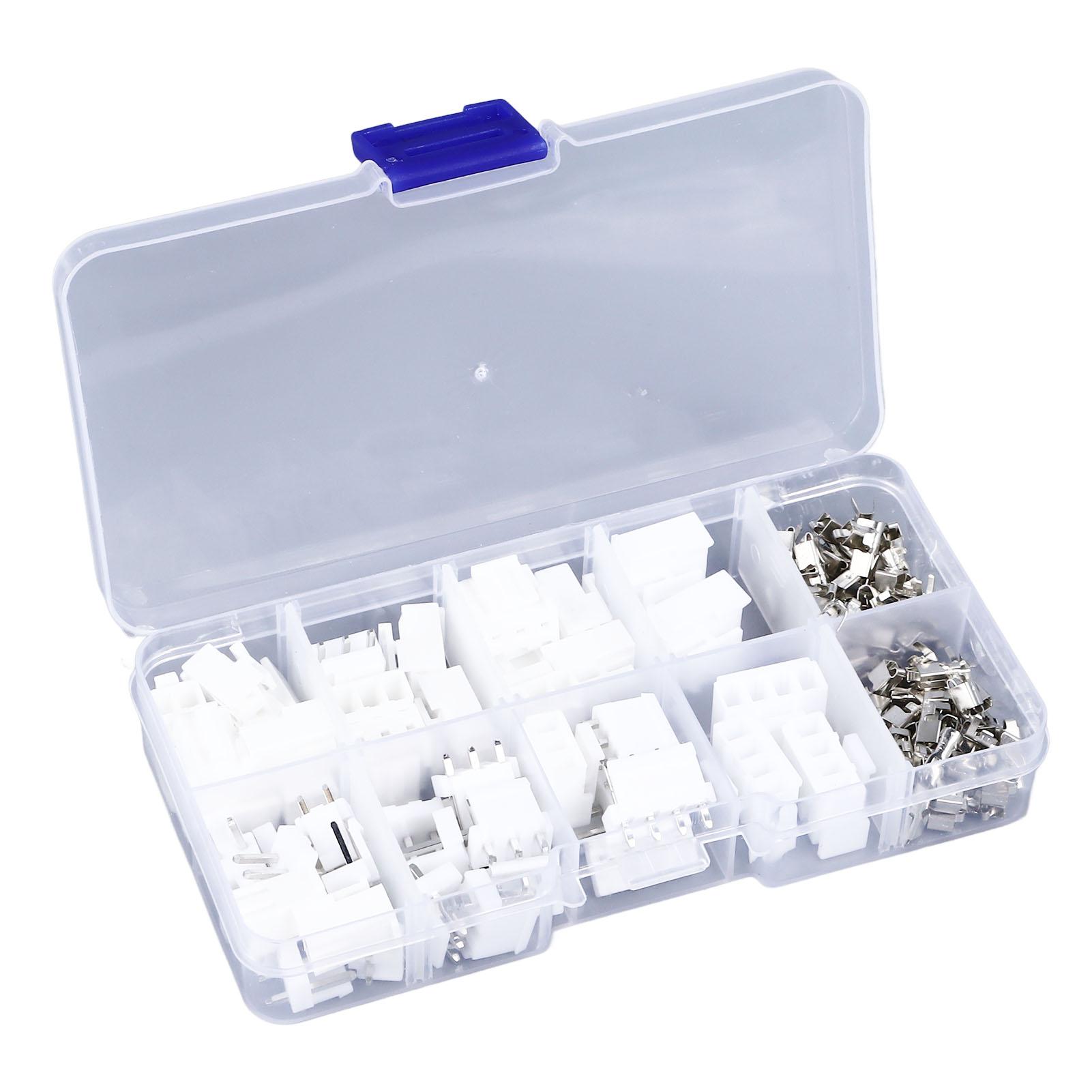 VH3.96 Connectors Kit, 120 Pieces, ABS Material, Easy Installation, Projects, Device Repair, Electronic Circuit Building, Connectors Kit
VH3.96 Connectors Kit, 120 Pieces, ABS Material, Easy Installation, Projects, Device Repair, Electronic Circuit Building, Connectors Kit