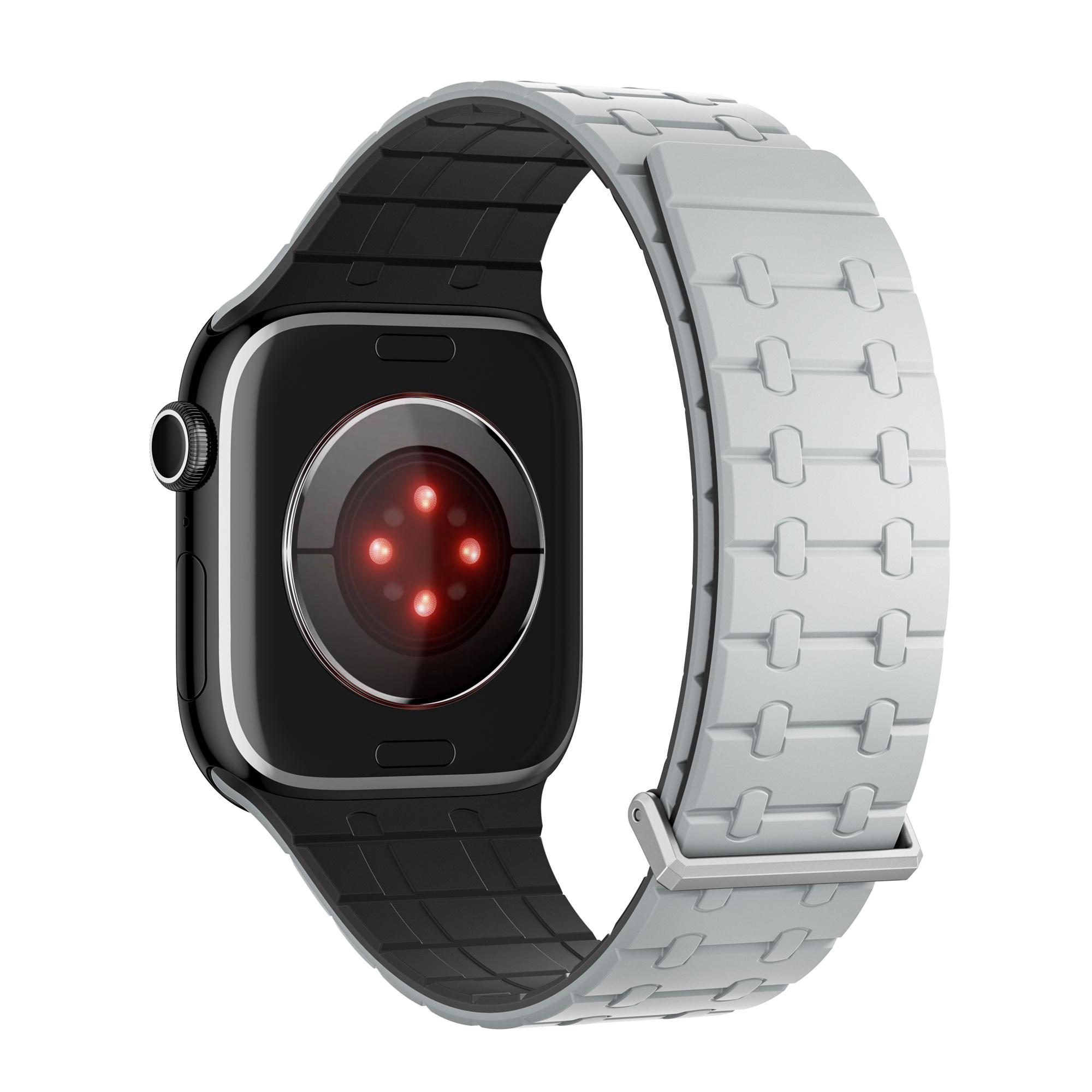 Silicone Watch Strap for Apple Watch Ultra 3 2 1 49mm/Series 11 10 46mm/9 8 7 45mm/SE3 SE2 SE 6 5 4 44mm/3 2 1 42mm Magnetic Aluminum Buckle Band E
Silicone Watch Strap for Apple Watch Ultra 3 2 1 49mm/Series 11 10 46mm/9 8 7 45mm/SE3 SE2 SE 6 5 4 44mm/3 2 1 42mm Magnetic Aluminum Buckle Band E