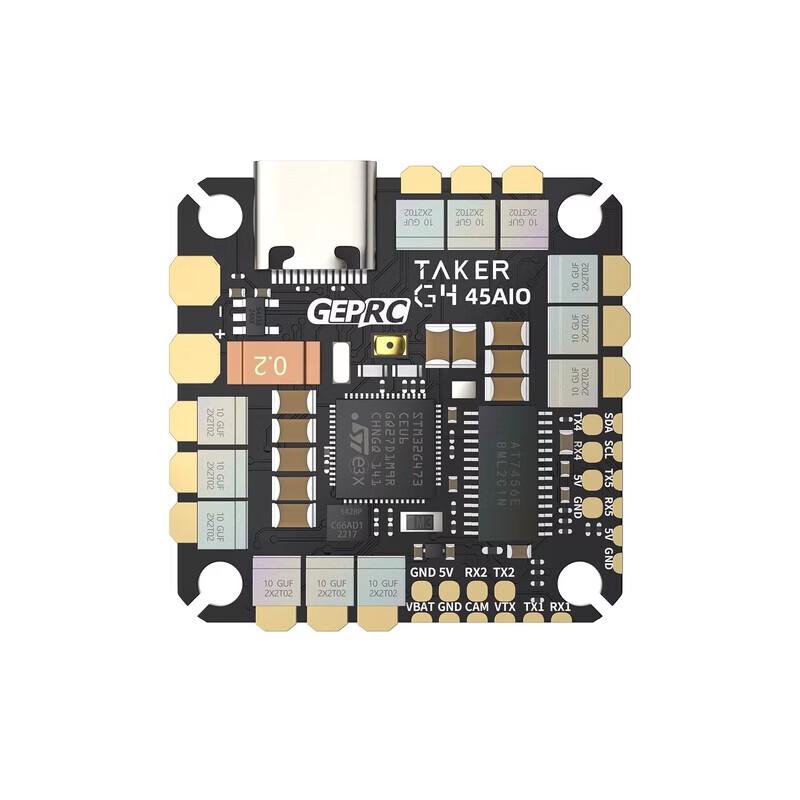 AXISFLYING GEPRC TAKER G4 45A 8Bit AIO Flight Controller (CN version)
AXISFLYING GEPRC TAKER G4 45A 8Bit AIO Flight Controller (CN version)