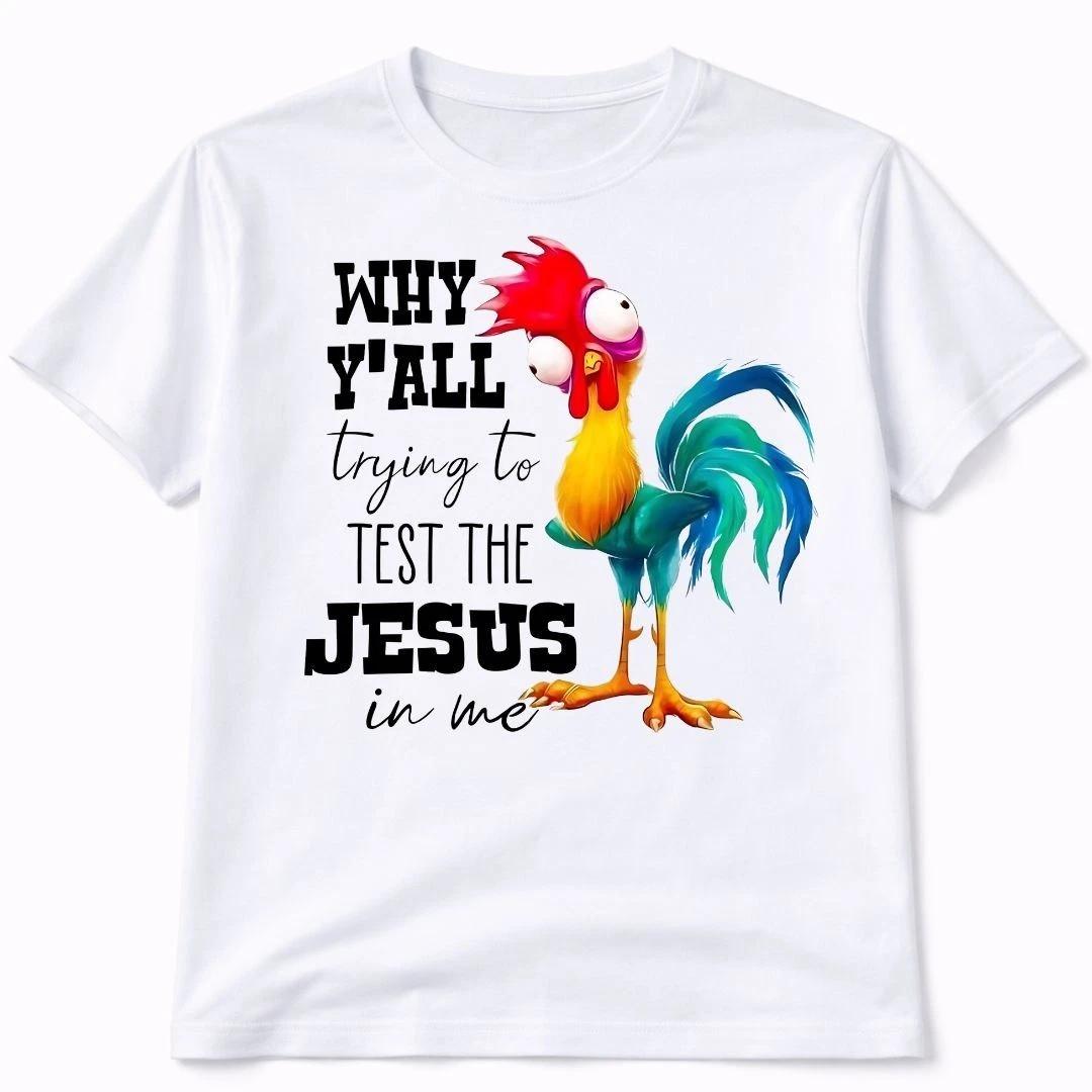 Chicken Funny Graphic T Shirt Trendy Western Style Tee Womens Gifts White L
Chicken Funny Graphic T Shirt Trendy Western Style Tee Womens Gifts White L
