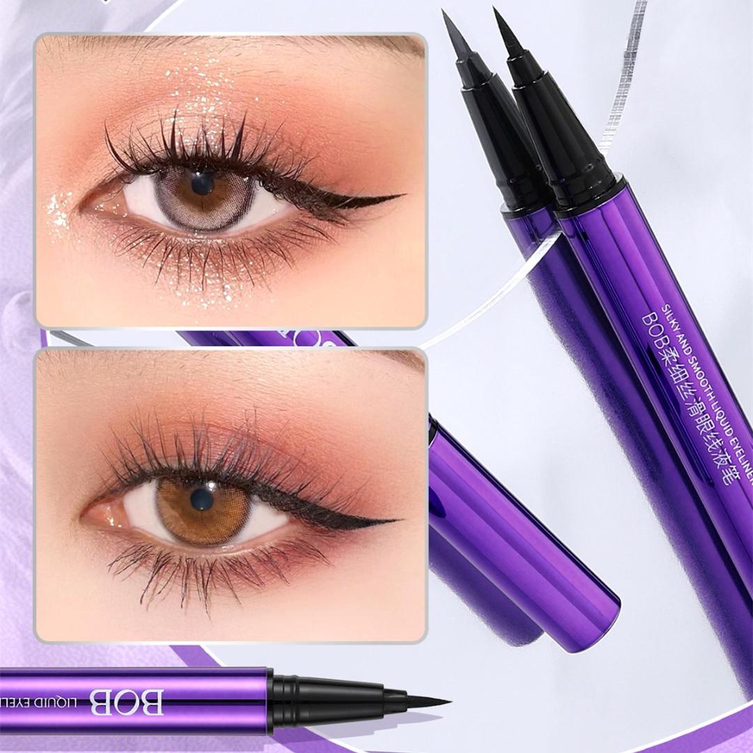 BOB Fine Tip Waterproof Liquid Eyeliner: Easy for Beginners, Quick-Drying, Smudge-Proof, Perfect for Lower Lashes and Aegyo-Sal. 600mg
BOB Fine Tip Waterproof Liquid Eyeliner: Easy for Beginners, Quick-Drying, Smudge-Proof, Perfect for Lower Lashes and Aegyo-Sal. 600mg