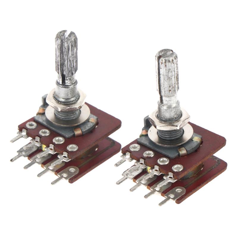 1/2Pcs High-Quality Rk16 Double Potentiometer B100K With Extraction 41 Locating Handle 25Mm Long Serrated 2pcs
1/2Pcs High-Quality Rk16 Double Potentiometer B100K With Extraction 41 Locating Handle 25Mm Long Serrated 2pcs