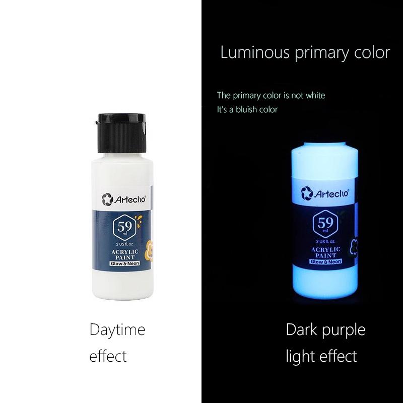 59ML Glow In Dark Acrylic Paint for Hand-Painted Wall Creative Diy Glass Clothes Shoes Luminous Fluorescent Epoxy Resin Pigment
59ML Glow In Dark Acrylic Paint for Hand-Painted Wall Creative Diy Glass Clothes Shoes Luminous Fluorescent Epoxy Resin Pigment