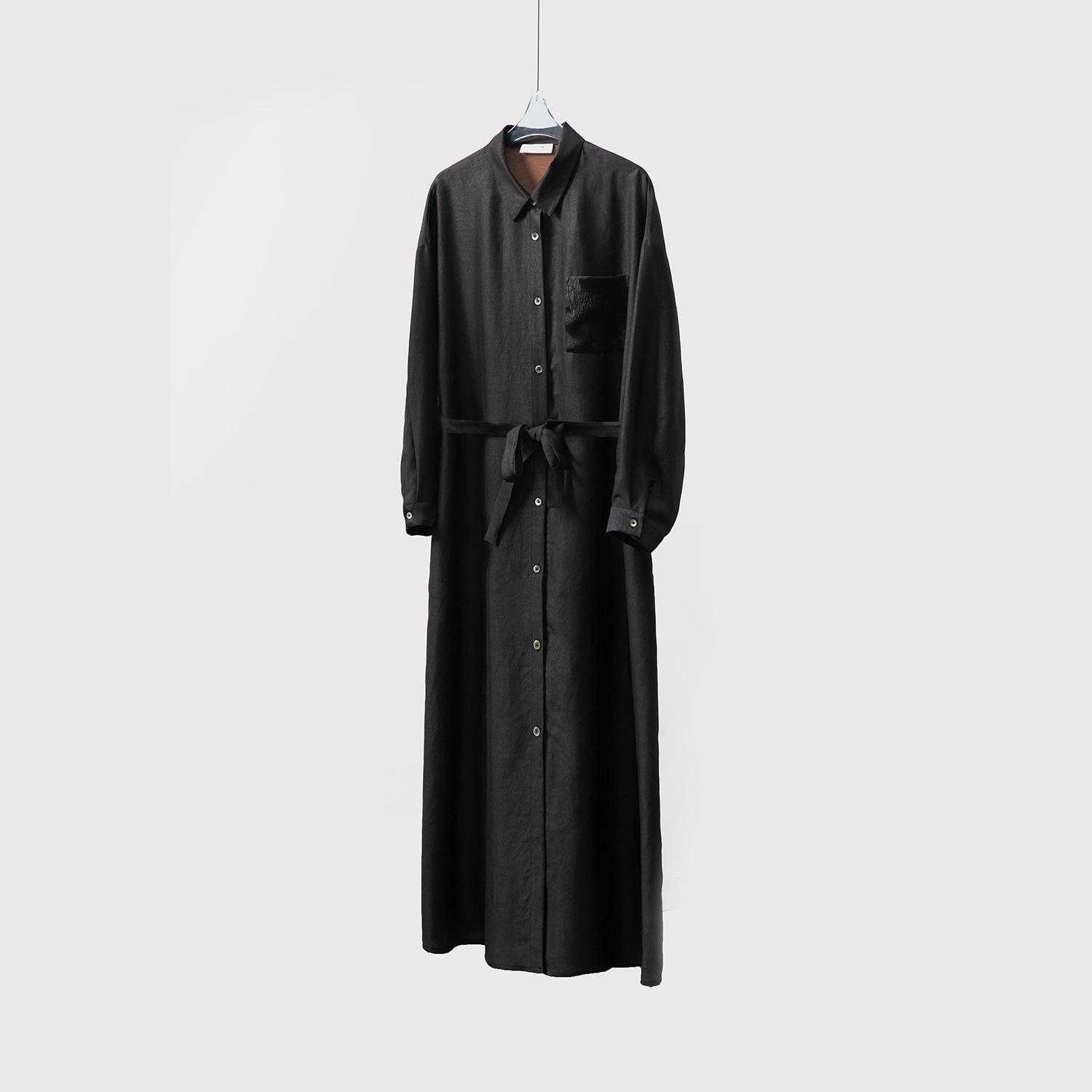 Mulberry Silk Turtle Pattern Turn-Down Collar Long Sleeve Tie-Waist Midi Dress Large чёрный
Mulberry Silk Turtle Pattern Turn-Down Collar Long Sleeve Tie-Waist Midi Dress Large чёрный