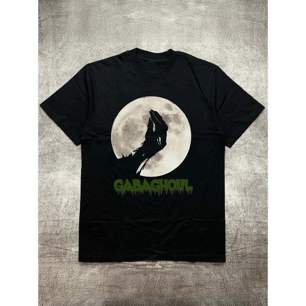 Men s Black 200G Heat Transfer Printed Crew Neck Short Sleeve T-Shirt - Wolf Howling Moon Horror Pattern XXXXXL чорний
Men s Black 200G Heat Transfer Printed Crew Neck Short Sleeve T-Shirt - Wolf Howling Moon Horror Pattern XXXXXL чорний