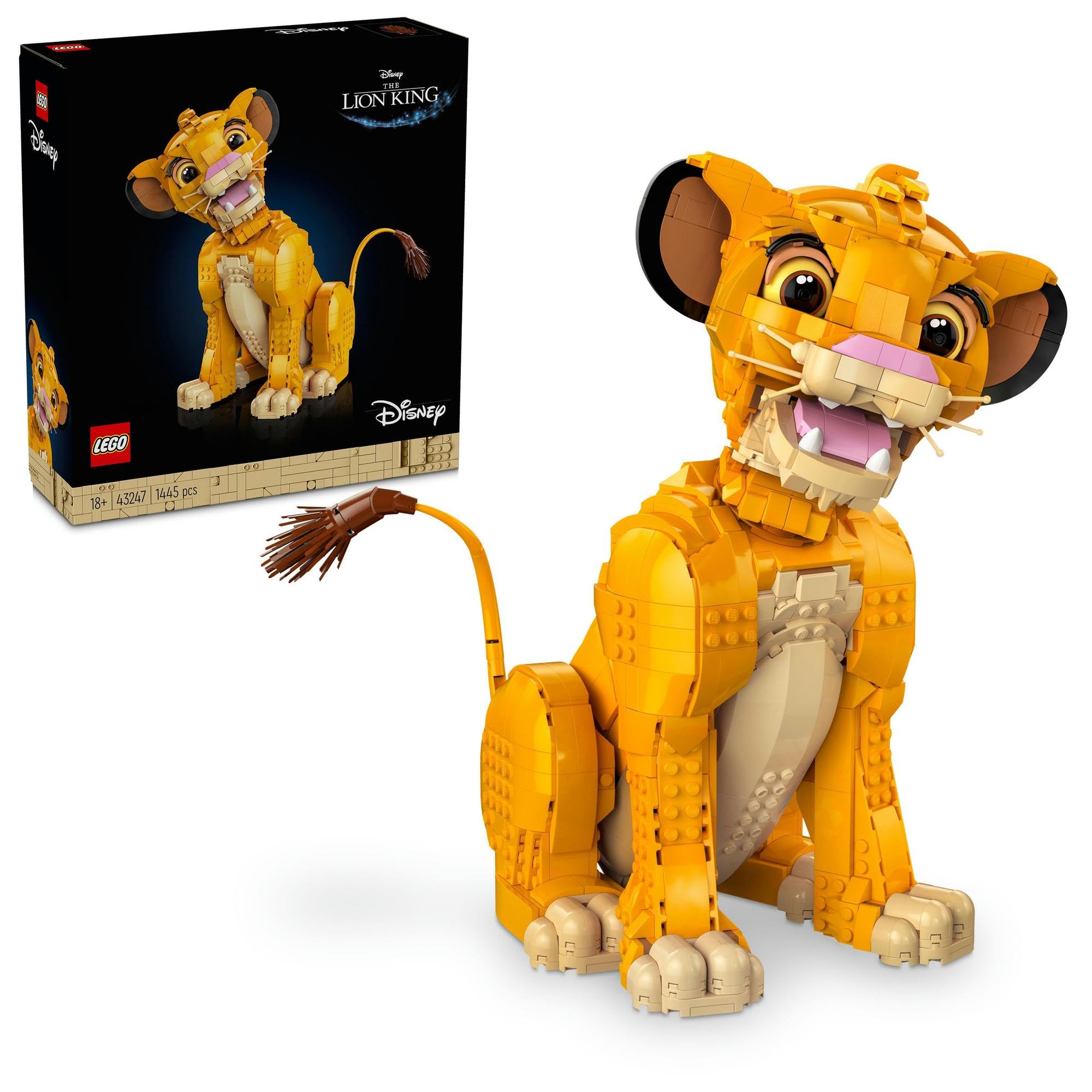 LEGO Disney Lion King Simba Игрушка Подарок на День Рождения Блок День Матери День Отца Мужчины Женщины Товары Disney 43247
LEGO Disney Lion King Simba Игрушка Подарок на День Рождения Блок День Матери День Отца Мужчины Женщины Товары Disney 43247