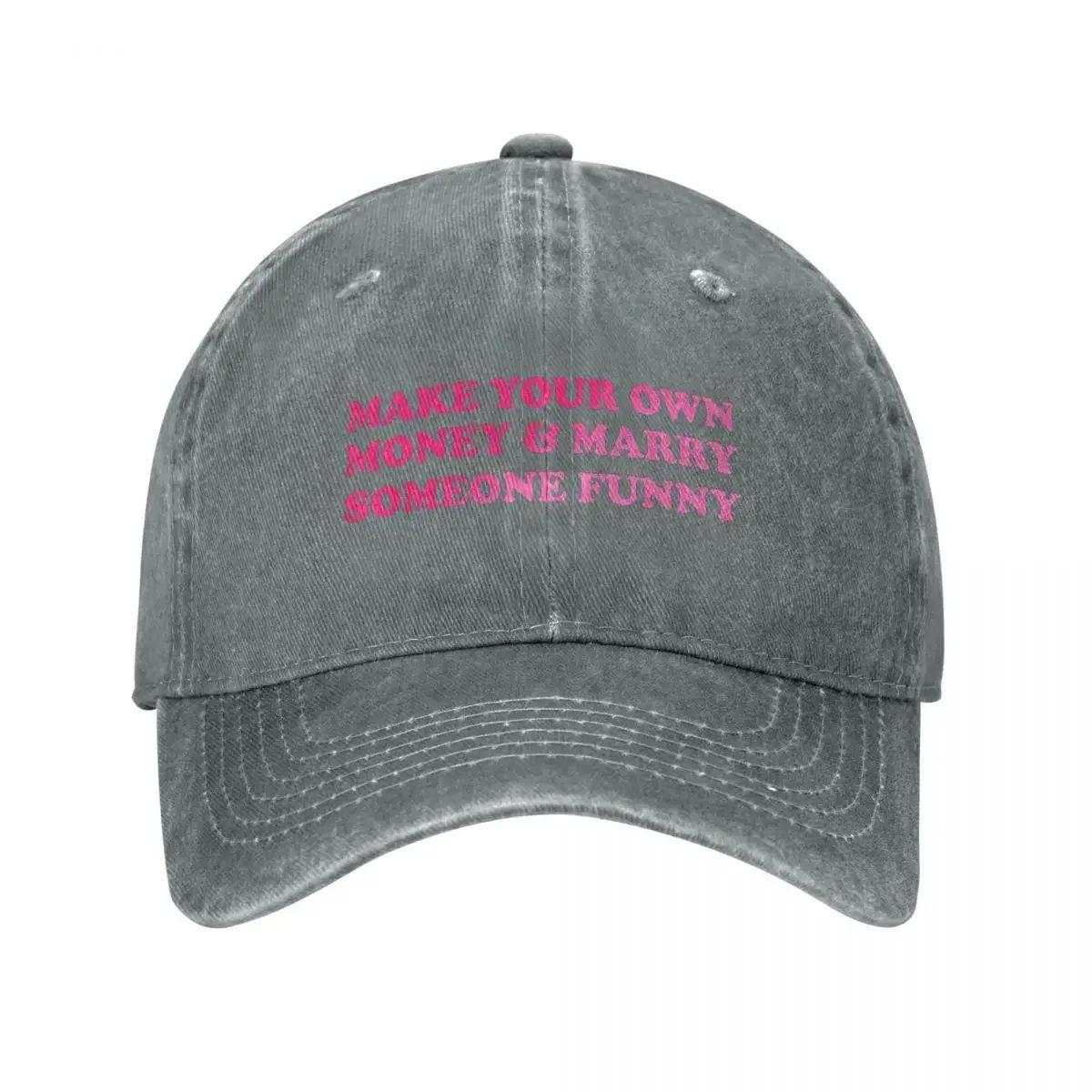 Make Your Own Money Marry Someone Funny Baseball Caps Vintage Distressed Washed Snapback Hat Outdoor Adjustable Fashion Adjustable
Make Your Own Money Marry Someone Funny Baseball Caps Vintage Distressed Washed Snapback Hat Outdoor Adjustable Fashion Adjustable