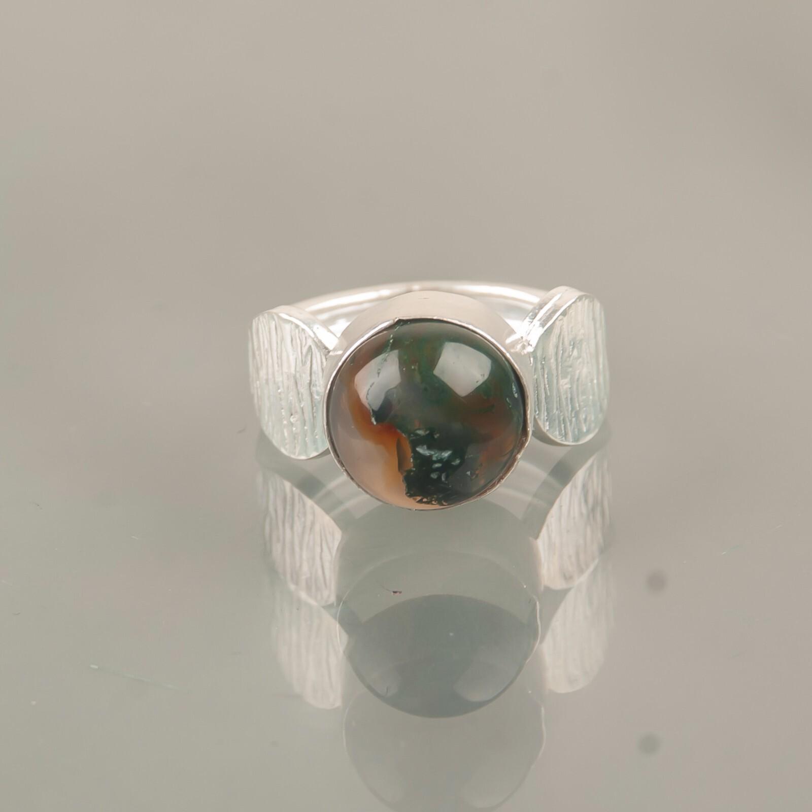 Natural Moss Agate Gemstone 925 Sterling Silver Jewelry Handmade Partywear Ring RR-1-26 13
Natural Moss Agate Gemstone 925 Sterling Silver Jewelry Handmade Partywear Ring RR-1-26 13